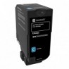Lexmark oryginalny toner 74C20C0, cyan, 3000s, 74C20C0, return, Lexmark CS720de,CS720dte,CS725de,CS725dte,CX725de, O - 1