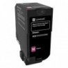 Lexmark oryginalny toner 74C20M0, magenta, 3000s, return, Lexmark CS720de,CS720dte,CS725de,CS725dte,CX725de,CX725dhe, O - 1