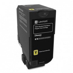 Lexmark oryginalny toner 74C20Y0, yellow, 3000s, return, Lexmark CS720de,CS720dte,CS725de,CS725dte,CX725de,CX725dhe, O - 1