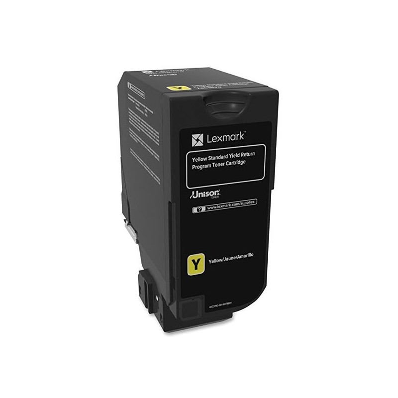 Lexmark oryginalny toner 74C20Y0, yellow, 3000s, return, Lexmark CS720de,CS720dte,CS725de,CS725dte,CX725de,CX725dhe, O - 1
