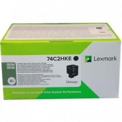 Lexmark oryginalny toner 74C2HKE, black, 20000s, high capacity, return, Lexmark CS720de,CS720dte,CS725de,CS725dte, O - 1