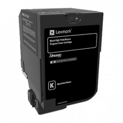 Lexmark oryginalny toner 74C2HK0, black, 20000s, high capacity, Lexmark CS 720, 725, CX 725,, O - 1