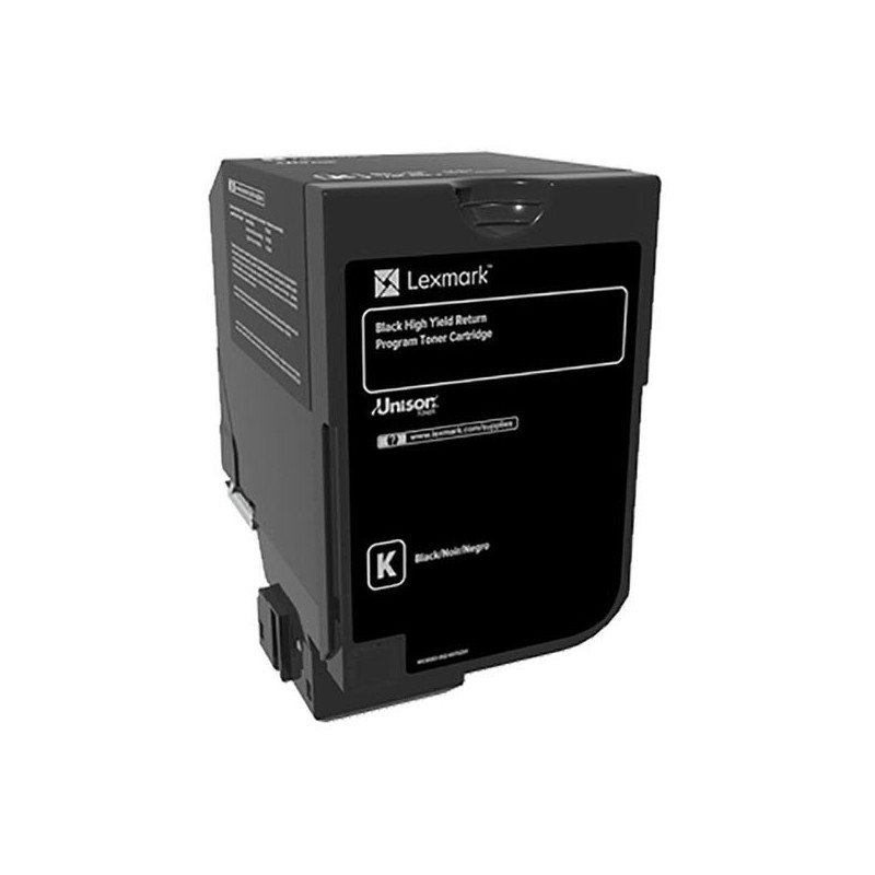 Lexmark oryginalny toner 74C2HK0, black, 20000s, high capacity, Lexmark CS 720, 725, CX 725,, O - 1