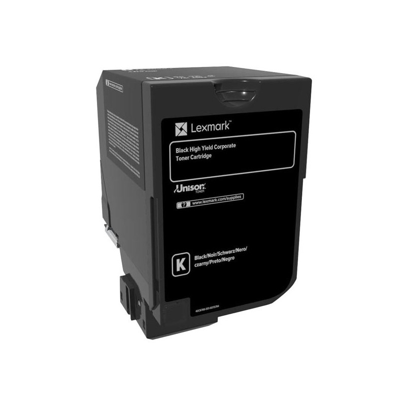 Lexmark oryginalny toner 74C2SK0, black, 7000s, return, Lexmark CS720de,CS720dte,CS725de,CS725dte,CX725de, O - 1
