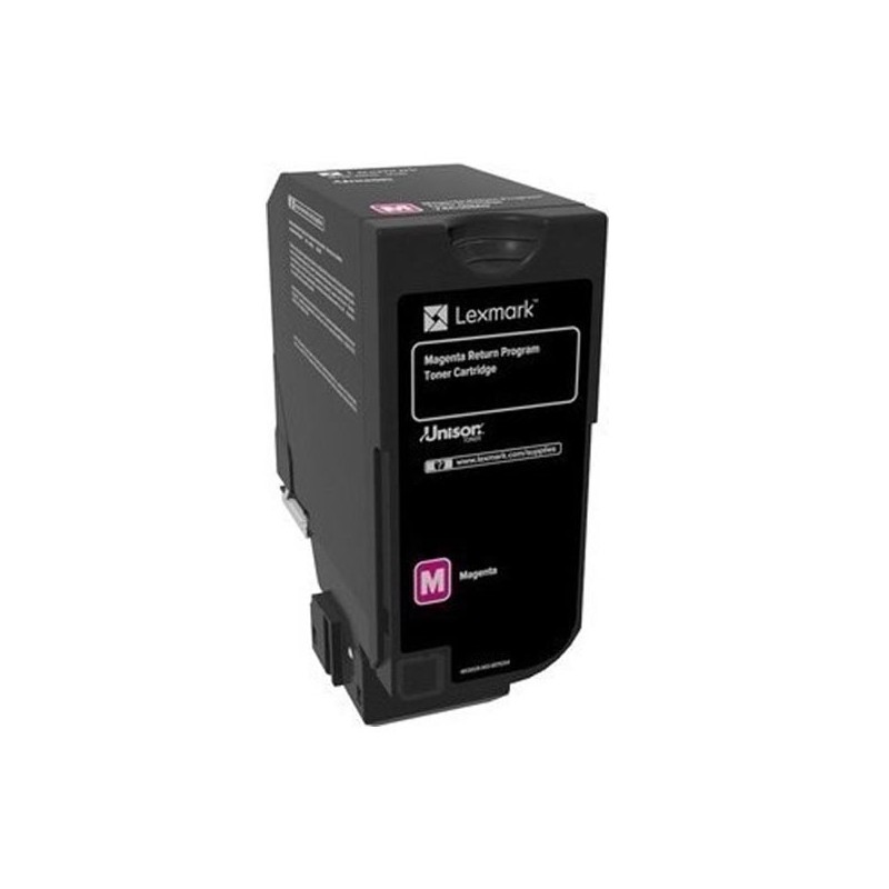 Lexmark oryginalny toner 74C2SM0, magenta, 7000s, return, Lexmark CS720de,CS720dte,CS725de,CS725dte,CX725de,CX725dhe, O - 1