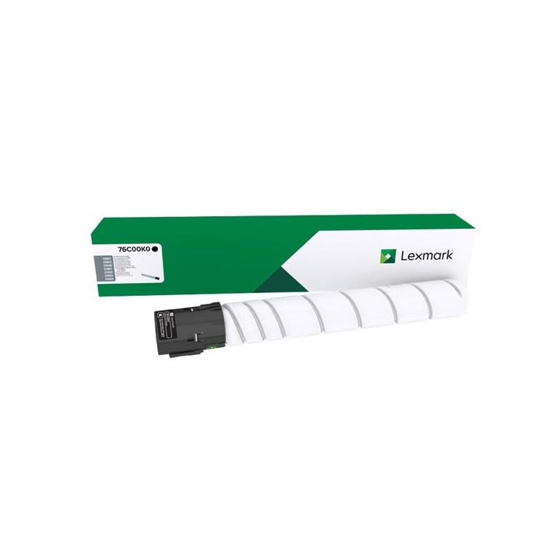 Lexmark oryginalny toner 76C00K0, black, 18500s, Lexmark CS921, CS923, CX920, CX921, CX922, CX923, CX924, O - 1