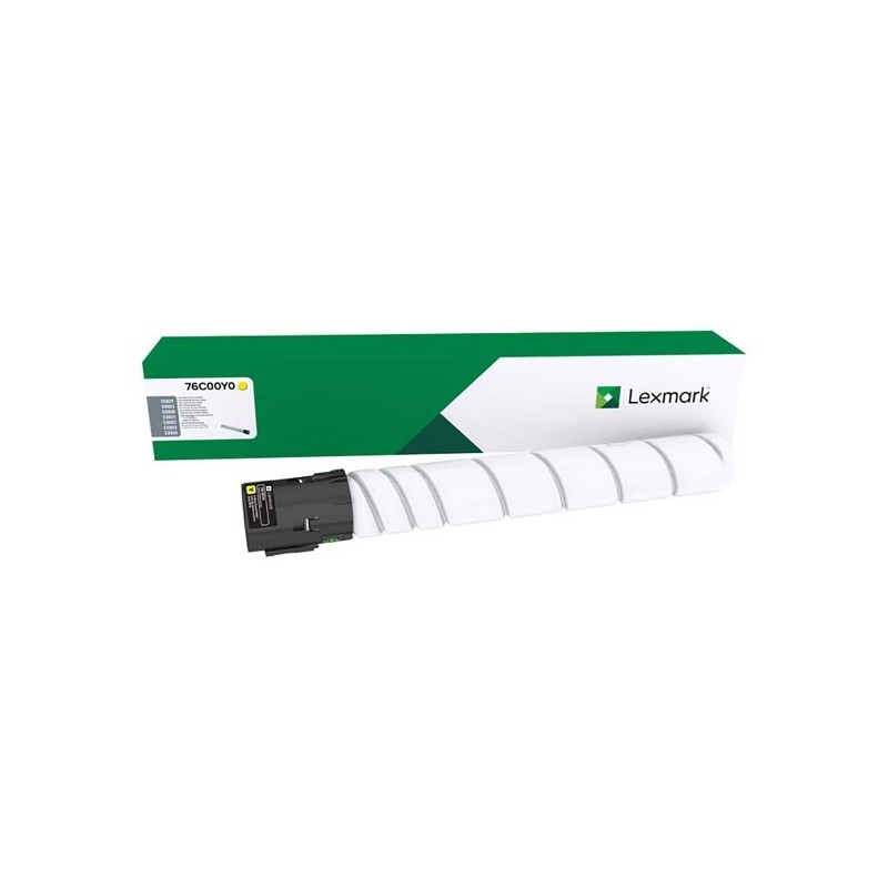 Lexmark oryginalny toner 76C00Y0, yellow, 11500s, Lexmark CS921,CS923, CX920, CX921, CX922, CX923, CX924, O - 1