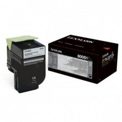 Lexmark oryginalny toner 80C0S10, black, 2500s, Lexmark CX310dn, CX310n, O - 1