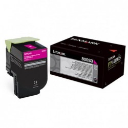 Lexmark oryginalny toner 80C0S30, magenta, 2000s, Lexmark CX310dn, CX310n, O - 1