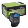 Lexmark oryginalny toner 80C20C0, cyan, 1000s, return, Lexmark CX310dn, CX310n, CX410de, CX410, O - 1