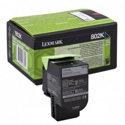 Lexmark oryginalny toner 80C20K0, black, 1000s, return, Lexmark CX310dn, CX310n, CX410de, CX410, O - 1