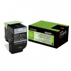 Lexmark oryginalny toner 80C2HKE, black, 4000s, Lexmark CX410, 510, O - 1