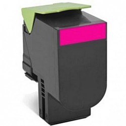 Lexmark oryginalny toner 80C2HME, magenta, 3000s, Lexmark CX410, 510, O - 1
