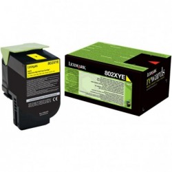 Lexmark oryginalny toner 80C2HYE, yellow, 3000s, Lexmark CX410, 510, O - 1