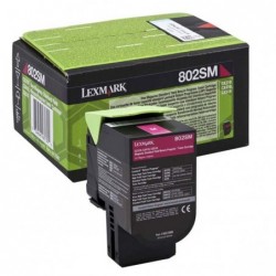 Lexmark oryginalny toner 80C2SM0, magenta, 2000s, return, Lexmark CX310dn, CX310n, CX410de, CX410, O - 1
