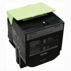 Lexmark oryginalny toner 80C2XK0, black, 8000s, extra duża pojemność, return, Lexmark CX510de, CX510dhe, CX510dthe, O - 1
