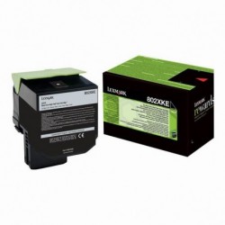 Lexmark oryginalny toner 80C2XKE, black, 8000s, Lexmark CX 510 de, 510 dhe, 510 dthe, O - 1