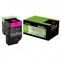 Lexmark oryginalny toner 80C2XM0, magenta, 4000s, extra duża pojemność, return, Lexmark CX510de, CX510dhe, CX510dthe, O - 1