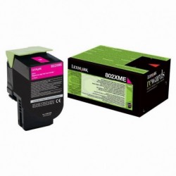 Lexmark oryginalny toner 80C2XME, magenta, 4000s, Lexmark CX 510 de, 510 dhe, 510 dthe, O - 1