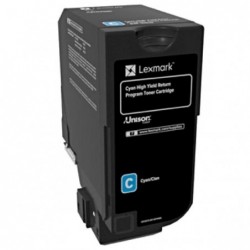 Lexmark oryginalny toner 84C2HC0, cyan, 16000s, return, Lexmark CX725de, CX725dhe, CX725dthe, O - 1