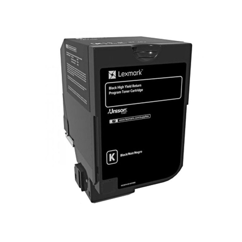 Lexmark oryginalny toner 84C2HK0, black, 25000s, return, Lexmark CX725de, CX725dhe, CX725dthe, O - 1