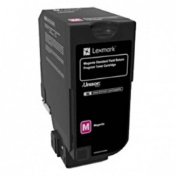 Lexmark oryginalny toner 84C2HM0, magenta, 16000s, return, Lexmark CX725de, CX725dhe, CX725dthe, O - 1