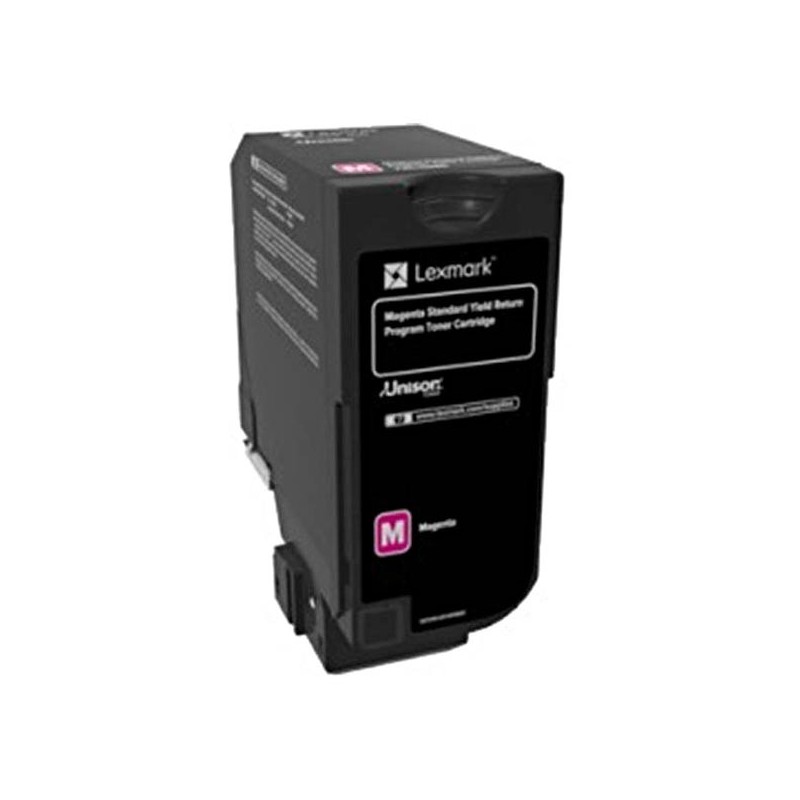 Lexmark oryginalny toner 84C2HM0, magenta, 16000s, return, Lexmark CX725de, CX725dhe, CX725dthe, O - 1