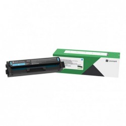 Lexmark oryginalny toner C332HC0, cyan, 2500s, high capacity, return, Lexmark MC3326adwe, C3326dw, O - 1