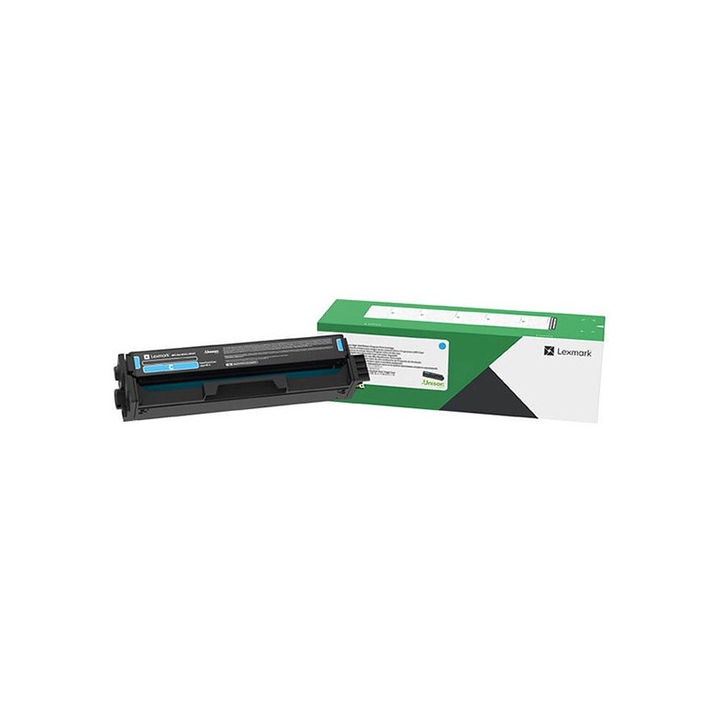 Lexmark oryginalny toner C332HC0, cyan, 2500s, high capacity, return, Lexmark MC3326adwe, C3326dw, O - 1