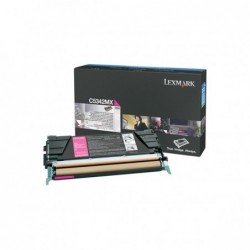 Lexmark oryginalny toner C5342MX, magenta, 7000s, Lexmark C534x, O - 1