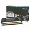 Lexmark oryginalny toner C736H1KG, black, 12000s, high capacity, return, Lexmark C736, X736, X738, O - 1
