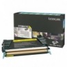 Lexmark oryginalny toner C736H1YG, yellow, 10000s, high capacity, return, Lexmark C736, X736, X738, O - 1