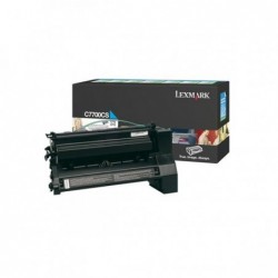 Lexmark oryginalny toner C7700CS, cyan, 6000s, return, Lexmark C770, C772, O - 1