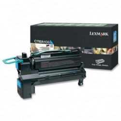 Lexmark oryginalny toner C792A1CG, cyan, 6000s, Lexmark C792, X792, O - 1