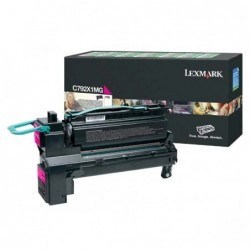 Lexmark oryginalny toner C792X1MG, magenta, 20000s, extra duża pojemność, return, Lexmark C792de, C792e, C792dhe, C792dte, O - 1