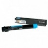 Lexmark oryginalny toner C950X2CG, cyan, 22000s, Lexmark C950, O - 1