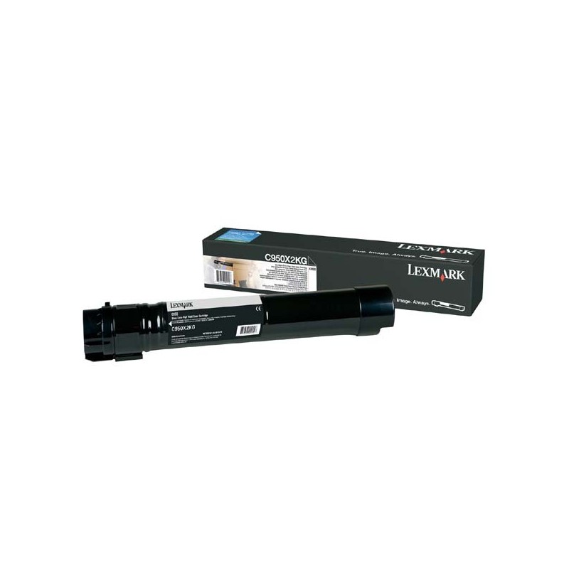 Lexmark oryginalny toner C950X2KG, black, 32000s, Lexmark C950, O - 1