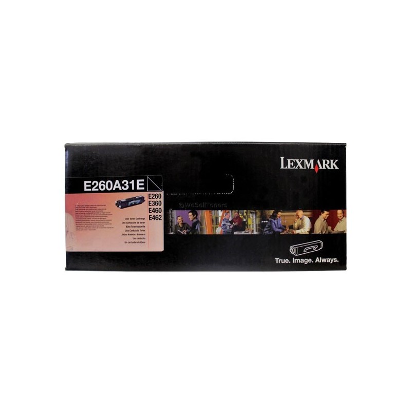 Lexmark oryginalny toner E260A31E, black, 3500s, Lexmark E260, E360, E460, O - 1