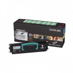Lexmark oryginalny toner E450H11E, black, 11000s, return, Lexmark E450, O - 1