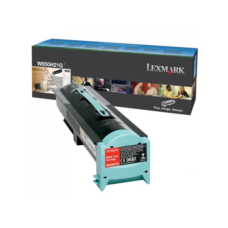 Lexmark oryginalny toner W850H21G, black, 35000s, high capacity, Lexmark W850, O - 1