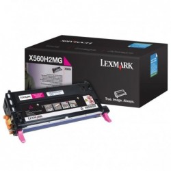 Lexmark oryginalny toner X560H2MG, magenta, 10000s, Lexmark X560N, X560dn, O - 1