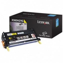 Lexmark oryginalny toner X560H2YG, yellow, 10000s, Lexmark X560N, X560dn, O - 1