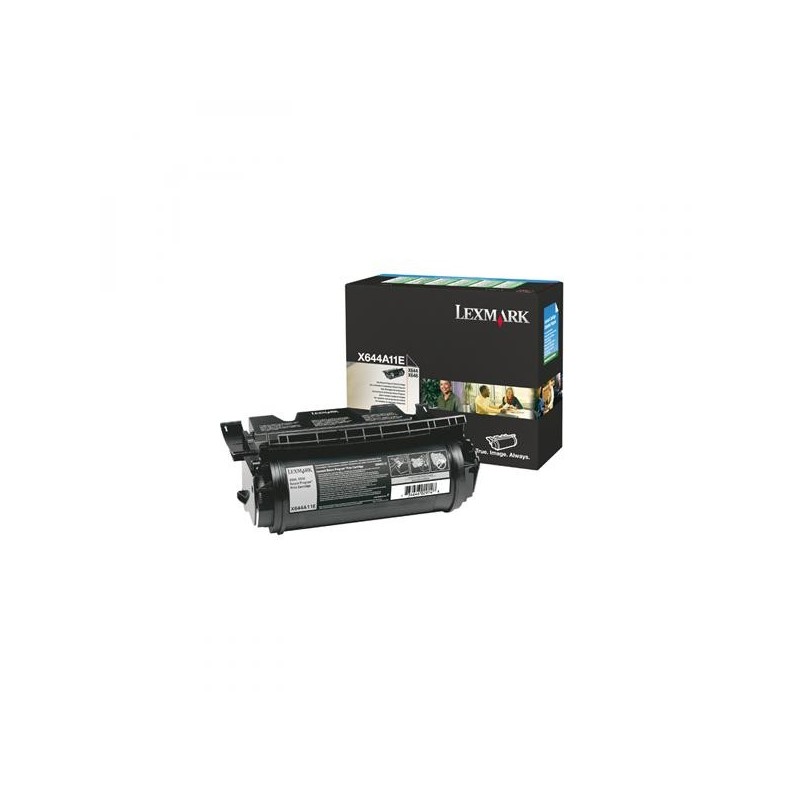 Lexmark oryginalny toner X644A11E, black, 10000s, return, Lexmark X830, X832e, O - 1
