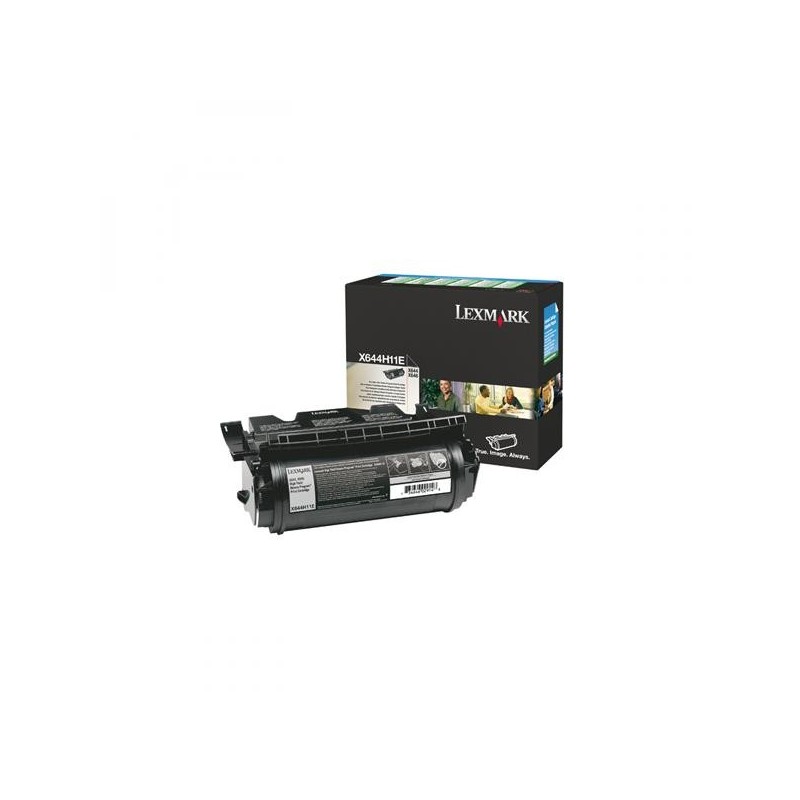 Lexmark oryginalny toner X644H11E, black, 21000s, return, Lexmark X830, X832e, O - 1