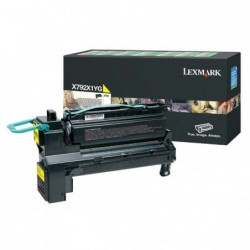 Lexmark oryginalny toner X792X1YG, yellow, 20000s, return, Lexmark X792 serie, O - 1