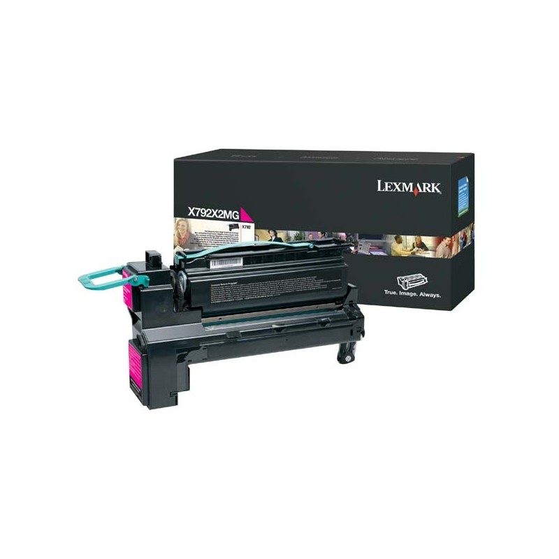 Lexmark oryginalny toner X792X2MG, magenta, 20000s, extra duża pojemność, Lexmark X792, X792de, X792dte, X792dtfe, X792dtme,, O 