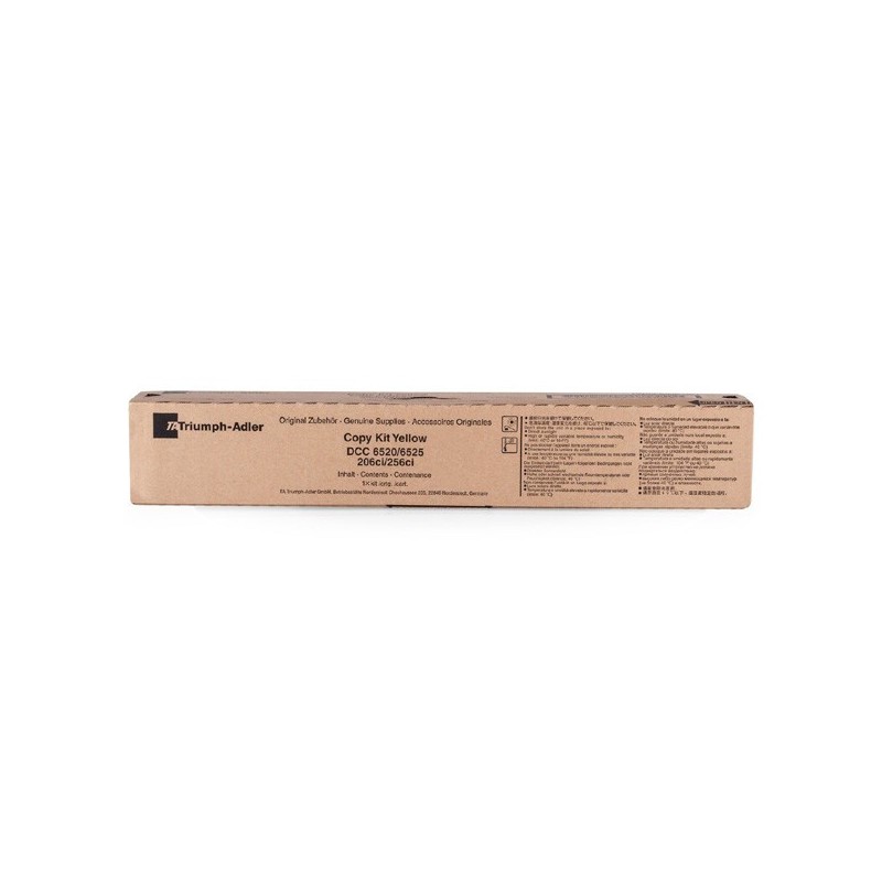 Triumph Adler oryginalny toner CK-6520Y, yellow, 6000s, 652511116, Triumph Adler DCC-6520, 6525, O - 1
