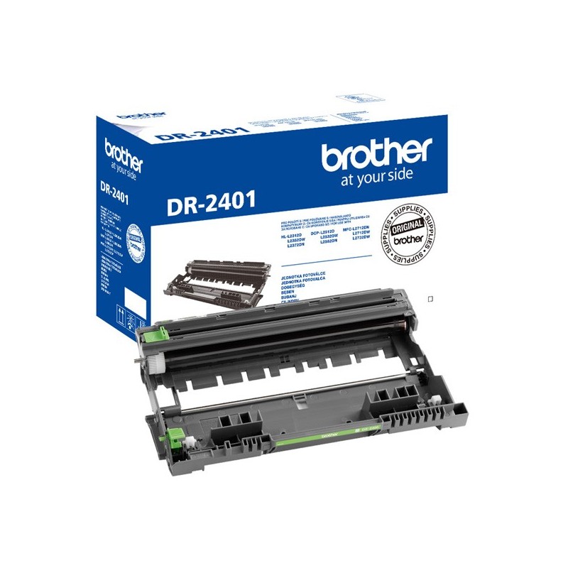 Brother oryginalny bęben DR2401, black, 12000s, Brother DCP-L2532DW, DCP-L2552DN, HL-L2312D, HL-L2352DW - 1