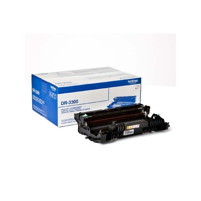 Brother oryginalny bęben DR3300, black, 30000s, Brother HL-5440D, 5450DN, 5470DW, 6180 - 1