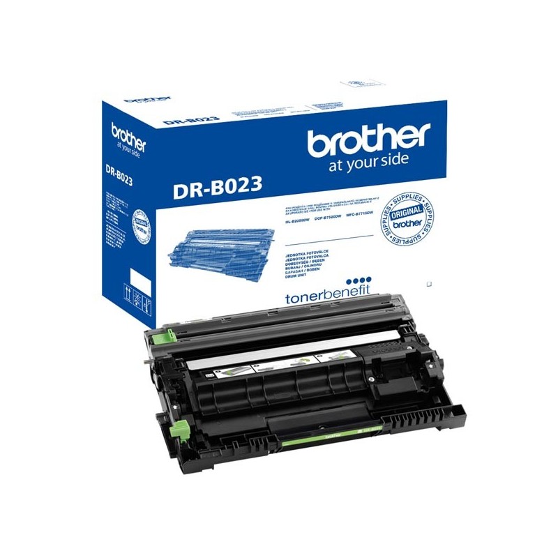 Brother oryginalny bęben DRB023, black, 12000s, Brother DCP-B7520DW, HL-B2080DW, MFC-B7715DW - 1